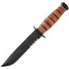 Ka-bar 1252 Short USMC Serrated Fixed Blade Knife 2 Ka-bar 1252 Short USMC Serrated Fixed Blade Knife -Knives Discount Store 102006 102032