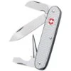 Swiss Army 0812026033X1 Electrician Folding Pocket Knife With Silver Alox Handle -Knives Discount Store 102762 102788