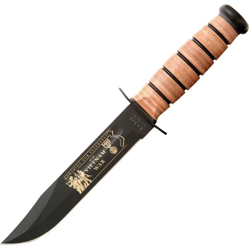 Ka-bar 9140 U.S.M.C. Vietnam Comm Fixed Blade Knife 3 Ka-bar 9140 U.S.M.C. Vietnam Comm Fixed Blade Knife