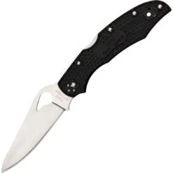 Byrd 03PBK2 Cara Cara 2 Lockback Folding Stainless Pocket Clip Point Knife With Black Frn Handles