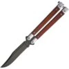 Bear & Son CB17 Butterfly Folding Pocket Knife With Cocobolo Wood Handle -Knives Discount Store 112797 112827