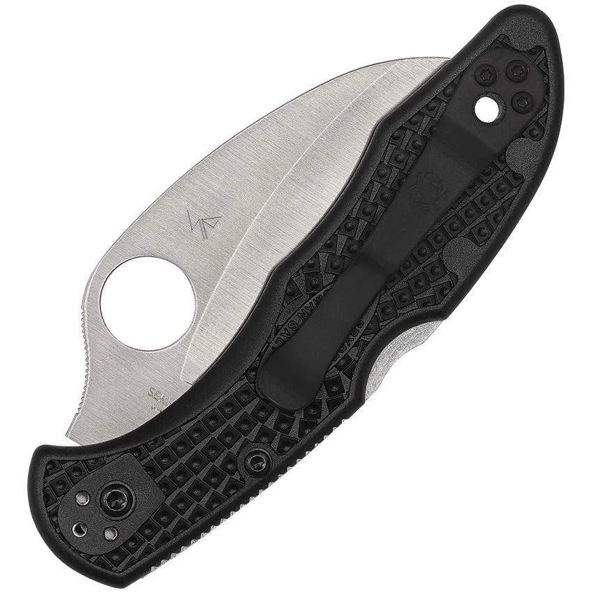 Spyderco 106SBK2 Tasman Salt 2 Lockback Folding Pocket Knife 4 Spyderco 106SBK2 Tasman Salt 2 Lockback Folding Pocket Knife - Image 2
