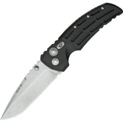 Hogue 34170 Medium Tactical Drop Point With Black Matte Finish Aluminum Handle
