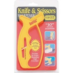 AC 60 Knife And Scissors Sharpener With Yellow Plastic Handle -Knives Discount Store 123222