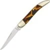Rough Rider 980 Mini Toothpick Folding Pocket Knife With Imitation Tortoise Shell Handle -Knives Discount Store 123722 123751