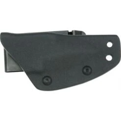 TOPS Knives TOPS DEV01 Devil''S Elbow XL Fixed Black Traction Coating Blade Knife With Black Micarta Handles -Knives Discount Store 136464