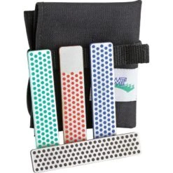 DMT W4K Diamond Whetstone Kit With Black Nylon Storage Case
