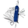 Swiss Army 16795T2X1 Victorinox Swiss Champ Folding Pocket Knife With Translucent Sapphire Handle
