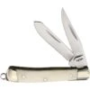 Rough Rider 1262 Mini Trapper Folding Pocket Knife With White Bone Handle -Knives Discount Store 142529 142558
