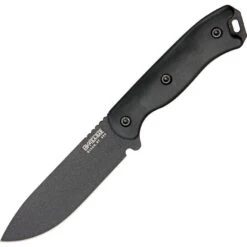 Becker 16 Short Drop Point With Standard Edge 1095 Carbon Steel Drop Point & Zytel Handles Fixed Blade Knife