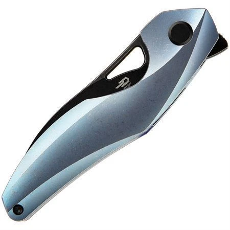 Bestech T2003B The Reticulan Framelock Knife Blue 4 Bestech T2003B The Reticulan Framelock Knife Blue - Image 2