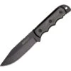 MTech 2035BK Hunter Black Fixed Blade Knife -Knives Discount Store 156602 156631
