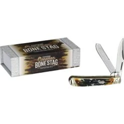 Rough Ryder 2155 Trapper Cinnamon Stag -Knives Discount Store 156857