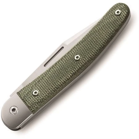 LionSTEEL JK1CVG Jack Linerlock Knife Green Micarta 4 LionSTEEL JK1CVG Jack Linerlock Knife Green Micarta - Image 2