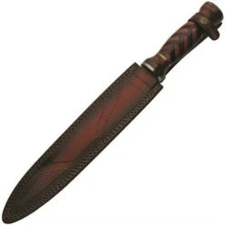 Damascus 1271 Fixed Blade Red/Black 9 Damascus 1271 Fixed Blade Red/Black -Knives Discount Store 159088