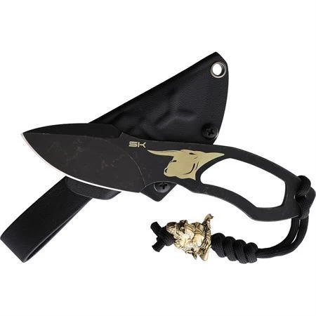 N.C. Custom SPK002 Bull Fixed Blade Black SW 5 N.C. Custom SPK002 Bull Fixed Blade Black SW - Image 3