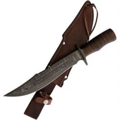 Marbles 622 Bowie Damascus -Knives Discount Store 164738