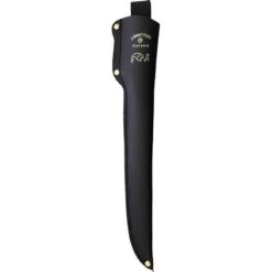 Marttiini 846014T Martef Fillet Knife With Blue Textured Rubber Handle And Leather Sheath -Knives Discount Store 165991