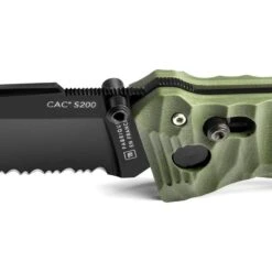 TB Outdoor 044 C.A.C. S200 Axis Lock Green 11 TB Outdoor 044 C.A.C. S200 Axis Lock Green -Knives Discount Store 166232
