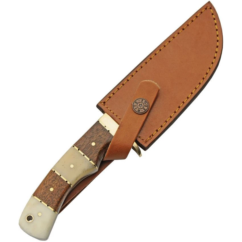 Damascus 1313BW Hunter Walnut/Bone 4 Damascus 1313BW Hunter Walnut/Bone - Image 2