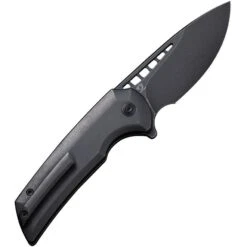 WE Knife Company 054BL1 Mini Malice Button Lock Black -Knives Discount Store 169970