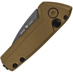 Buck Knives Buck 839BRS1 Auto Mini Deploy Burnt Bronze -Knives Discount Store 170118