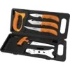 Outdoor Edge WP2 Wild-Pak Game Processing Set 8-Piece Knife Stainless Blade With Blaze Orange Handle -Knives Discount Store 182996 183025