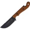 TOPS Knives TOPS PSK01 Pit Stop 3 Fixed Black Traction Coating Blade Knife With Tan Canvas Micarta Handles 1 TOPS Knives TOPS PSK01 Pit Stop 3 Fixed Black Traction Coating Blade Knife With Tan Canvas Micarta Handles -Knives Discount Store 185001 185030