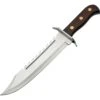 China Made 211204SL Gator Bowie Fixed Blade Knife With Brown Pakkawood Handles -Knives Discount Store 201307 201336