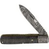 Old Forge 013 Barlow Damascus Buffalo Folding Pocket Knife With Black Handle -Knives Discount Store 207836 207865