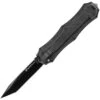 Smith & Wesson OTF9TB Otf Assist Finger Folding Pocket Knife With Black Sculpted Aluminum Handle