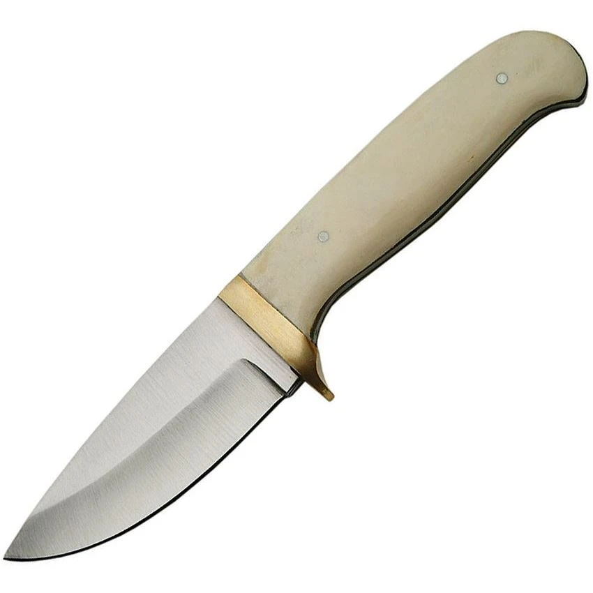 Pakistan 3360BO White Bone Fixed Blade Knife 3 Pakistan 3360BO White Bone Fixed Blade Knife