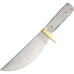 Blank 118 Stainless Skinner Fixed Blade Knife With Stainless Handle