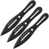 Smith & Wesson TK8BCP Throwing Spear Point Blade Knives With Black Stainless Construction - 3 Piece Set -Knives Discount Store 214913 214930