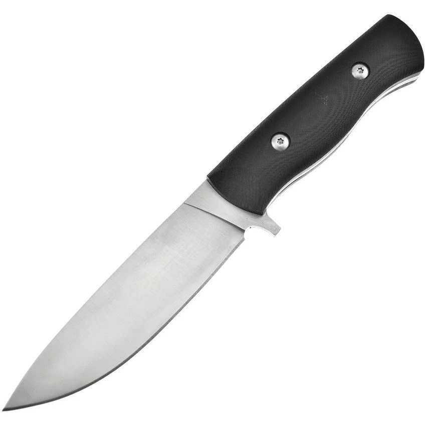 Hen & Rooster 001 Fixed Drop Point Blade Knife With Black G-10 Handle 3 Hen & Rooster 001 Fixed Drop Point Blade Knife With Black G-10 Handle