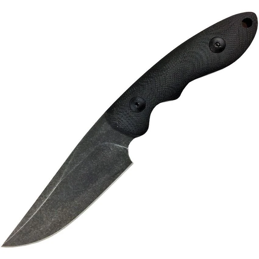 ABKT Tac 004B Shadow Predator Knife Fixed Blade With Black G10 Handle 3 ABKT Tac 004B Shadow Predator Knife Fixed Blade With Black G10 Handle
