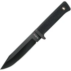 Cold Steel 49LCK SRK Fixed Blade Knife With Black Checkered Kray-Ex Handle