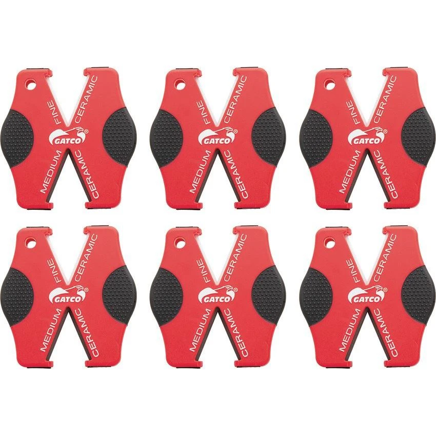 Gatco 6224P Super Micro X With Red ABS Handle - Pack Of Six 3 Gatco 6224P Super Micro X With Red ABS Handle - Pack Of Six