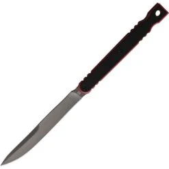 Rough Rider 1962 Spike Fixed Gray Titanium Coated Stainless Blade With Black G10 Handle