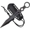 S-TEC S200BBK Tactical Throwing Knife With One Piece Black Finish 440 Stainless Construction -Knives Discount Store 221854 221858