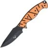 V NIVES 30008 Altered Beast Black Finish D2 Tool Steel Knife With Orange G10 Handle -Knives Discount Store 221963 221967