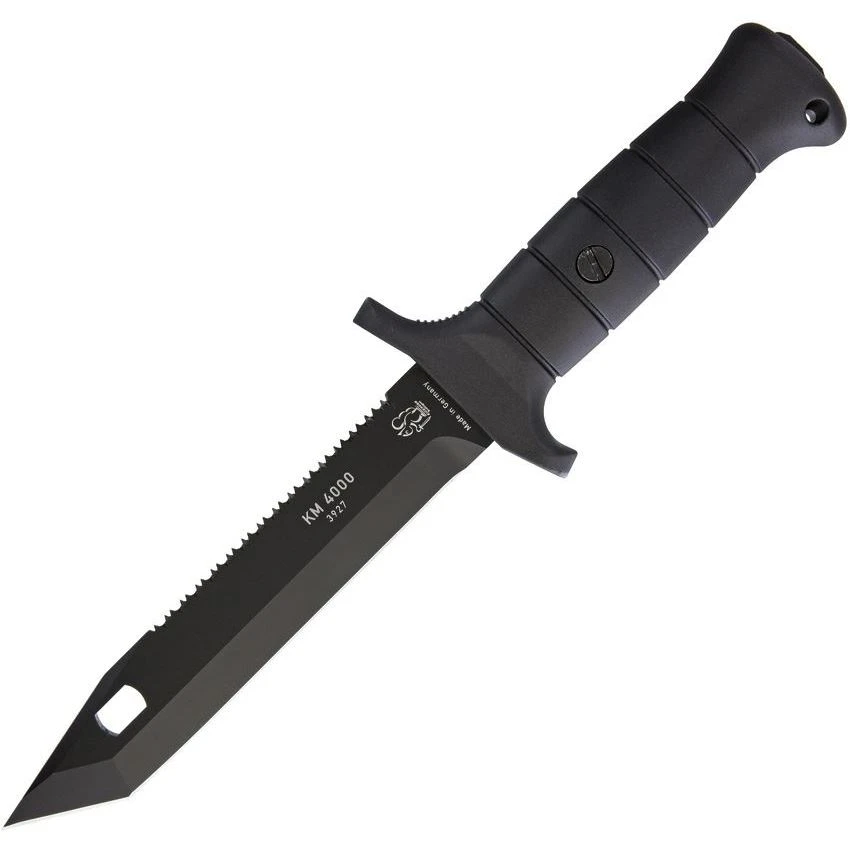 Eickhorn 825130 KM 4000 German Military Tanto Blade Knife With Black Synthetic Handle 3 Eickhorn 825130 KM 4000 German Military Tanto Blade Knife With Black Synthetic Handle