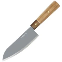 Condor 500065 Kondoru Santoku Steel Blade Knife With Hickory And Walnut Handle