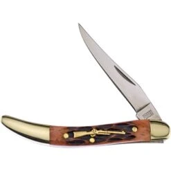 Frost SHP109BRJB Toothpick Knife With Brown Handle