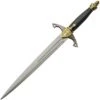 China Made 211445GD Knights Dagger With Black And Gold Synthetic Handle -Knives Discount Store 225255 225259