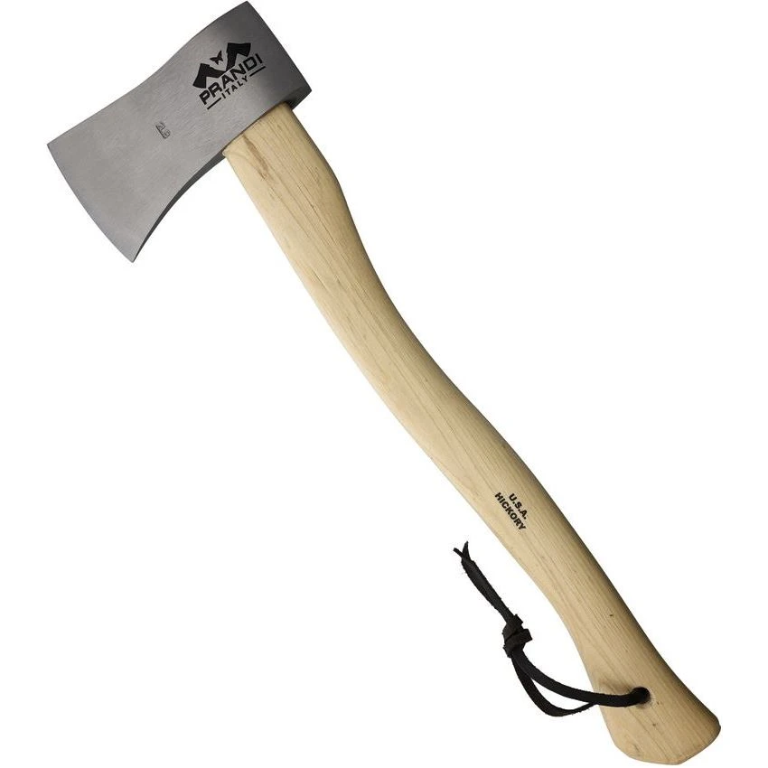 Prandi 43092C Yankee Hatchet Fully Polished Blade With 19.7 Inch Hickory Handle 3 Prandi 43092C Yankee Hatchet Fully Polished Blade With 19.7 Inch Hickory Handle