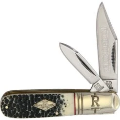 Rough Rider Knives 2041 Barlow Buckshot Bone
