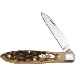 Case XX Knives 246 Teardrop Jack Amber Bone