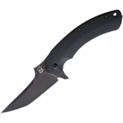 Fox USMC 537BR Geco Framelock Knife Black G10