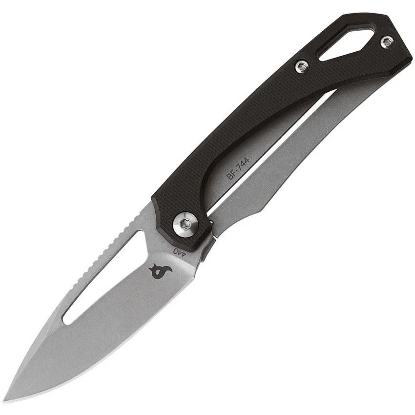 Black Fox 744 Racli Framelock Knife Black 3 Black Fox 744 Racli Framelock Knife Black